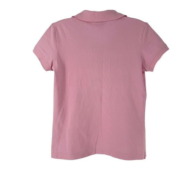 Lilly Pulitzer Polo Womens Size S Solid Pink Short Sleeve Preppy Beach Casual - Picture 5 of 6